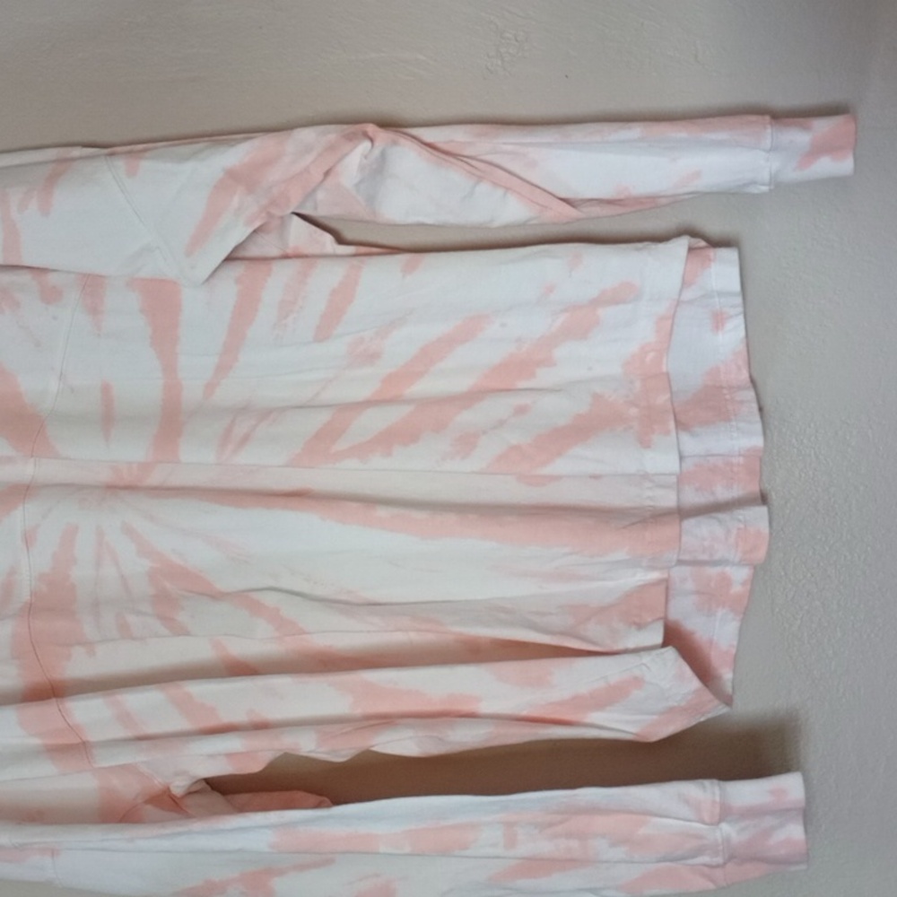 Disneyland Spirit Jersey Tye Dye Pink Gold Long Sleeve Cotton XXL - Picture 3 of 10